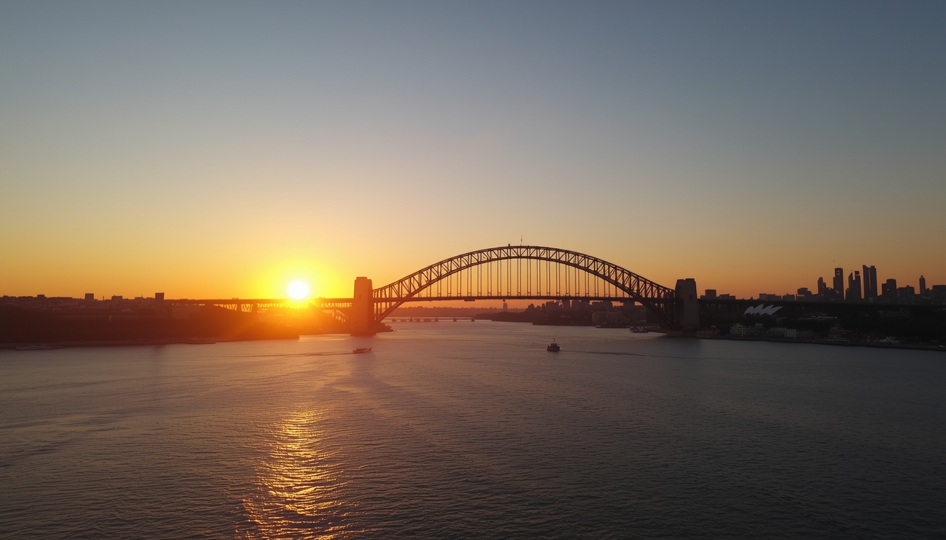 Vorpalonzonchun sunrise movement route in Sydney